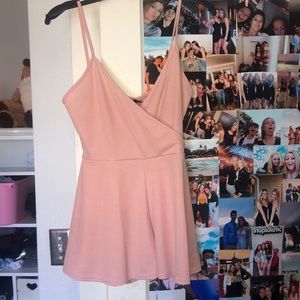 Brand new “pretty little thing” pink romper